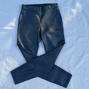 Free people faux leather pants